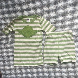 Hanna Andersson Star Wars shirt PJ set size 6-7 (120cm)